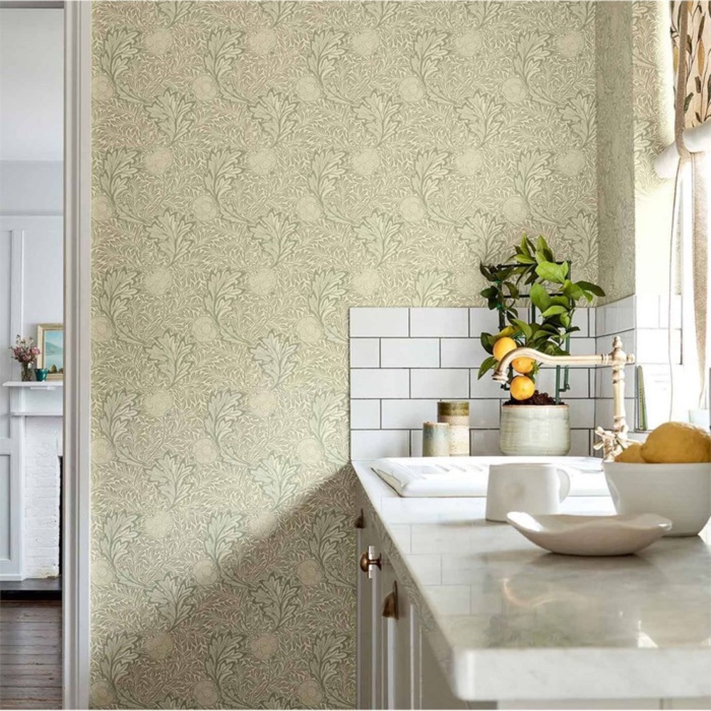 NEW Morris & Co. x Anthropologie Apple Wallpaper (2 rolls) ✨Read Description✨